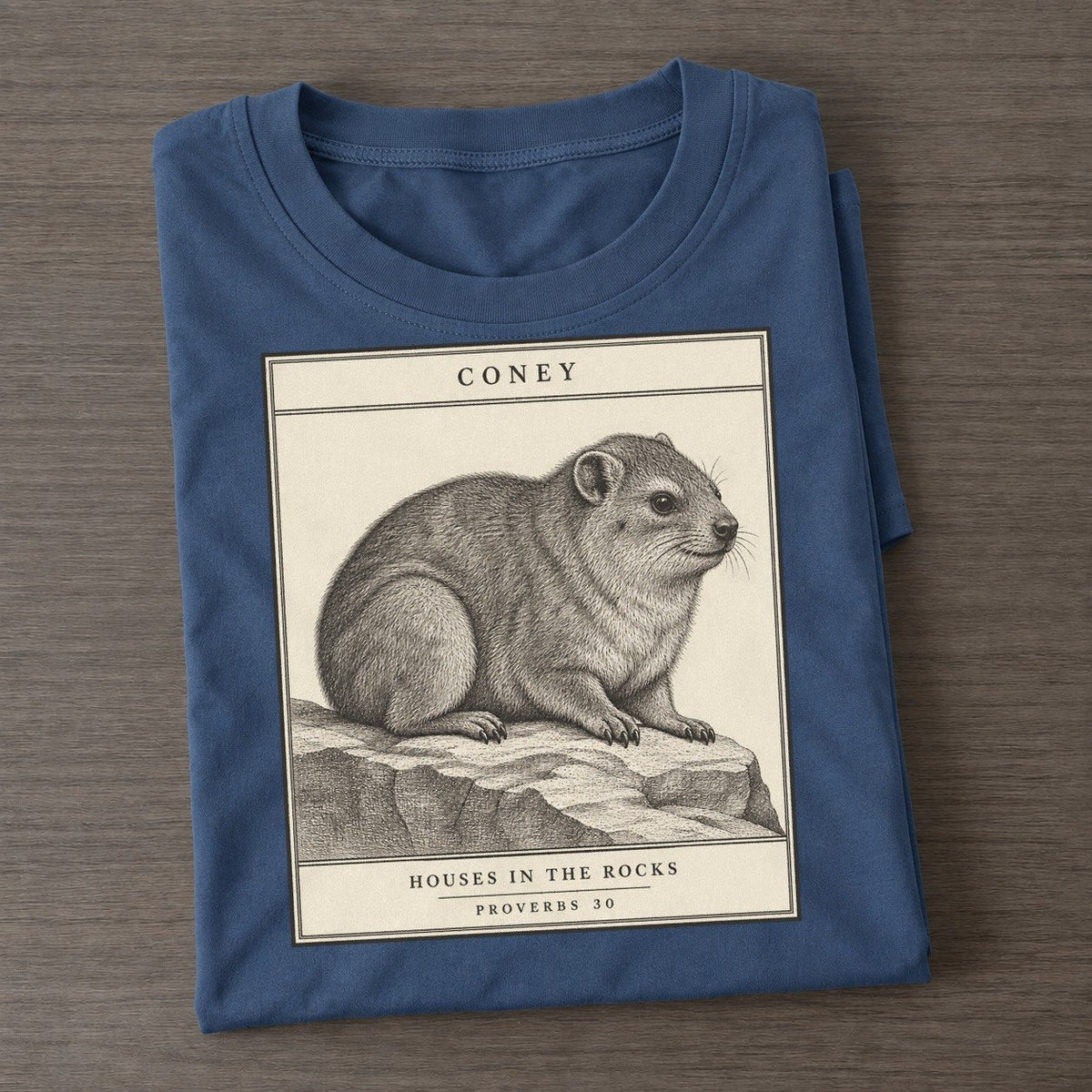 Coney Specimen Plate Creature Canticle Classic T-shirt – Twilight Navy