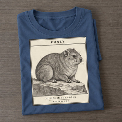 Coney Specimen Plate Creature Canticle Classic T-shirt – Twilight Navy