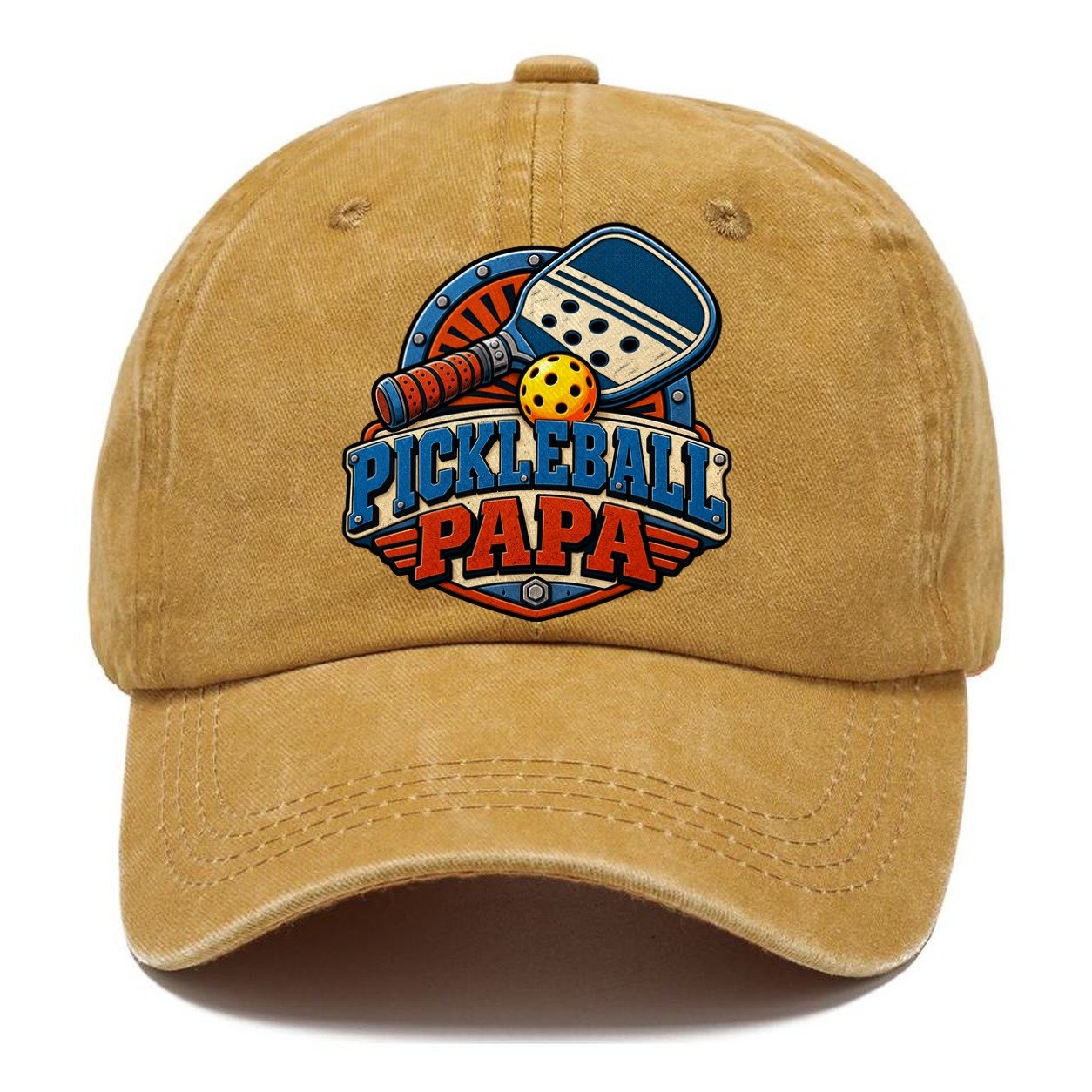 Pickleball Papa Pickleball Life Classic Cap – Golden Harvest
