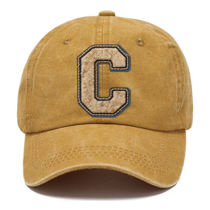 Varsity Chenille C Monogram Classic Cap – Golden Harvest
