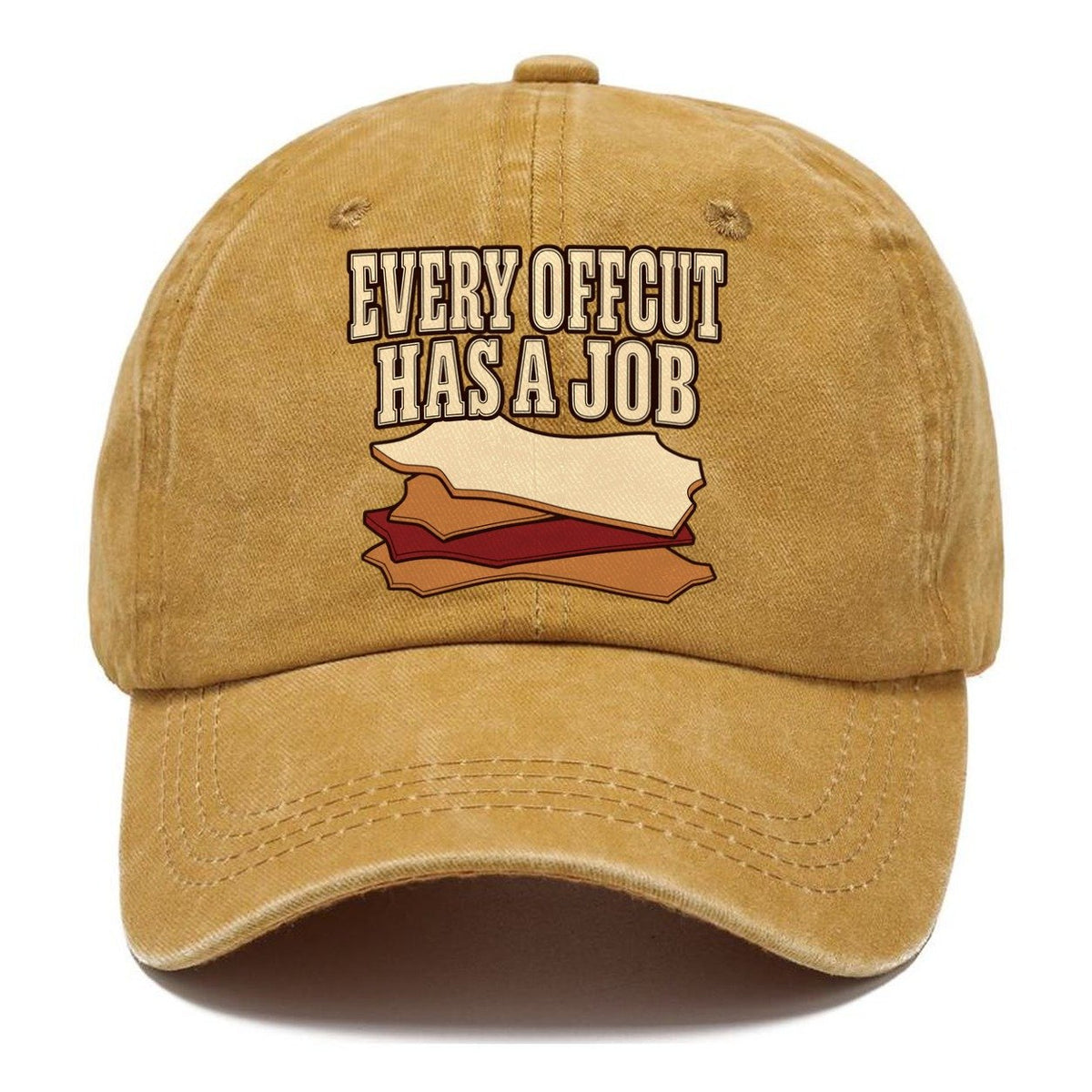 Every Offcut Has A Job Leathercraft Classic Cap – Golden Harvest