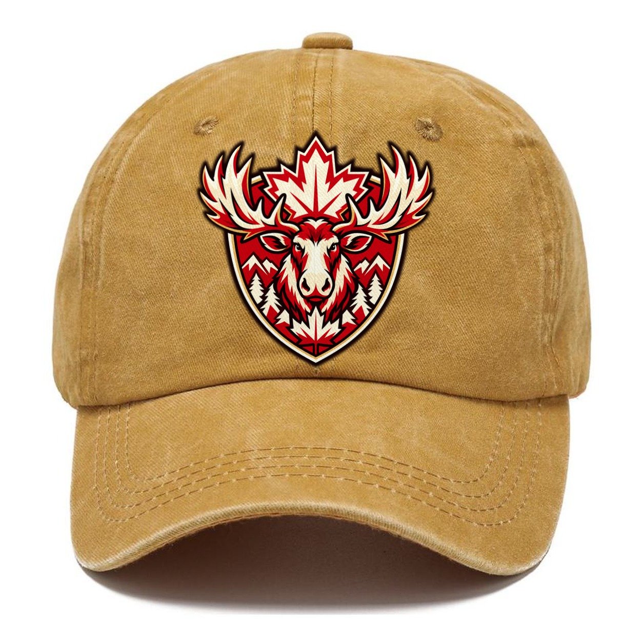 Canada Minimal Emblem Country Logos Classic Cap – Golden Harvest