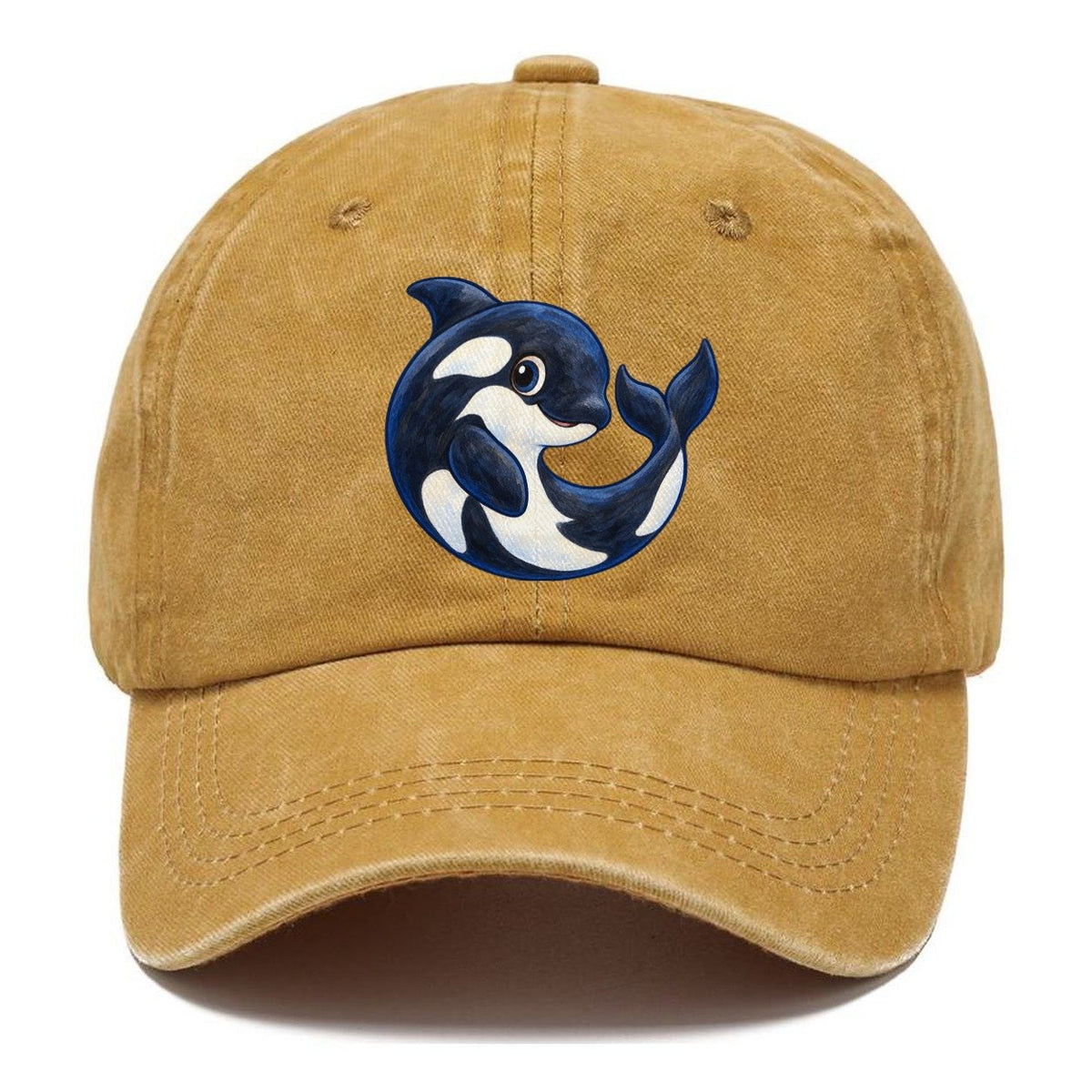 Orca Moon Curl Sea Sprite Classic Cap – Golden Harvest