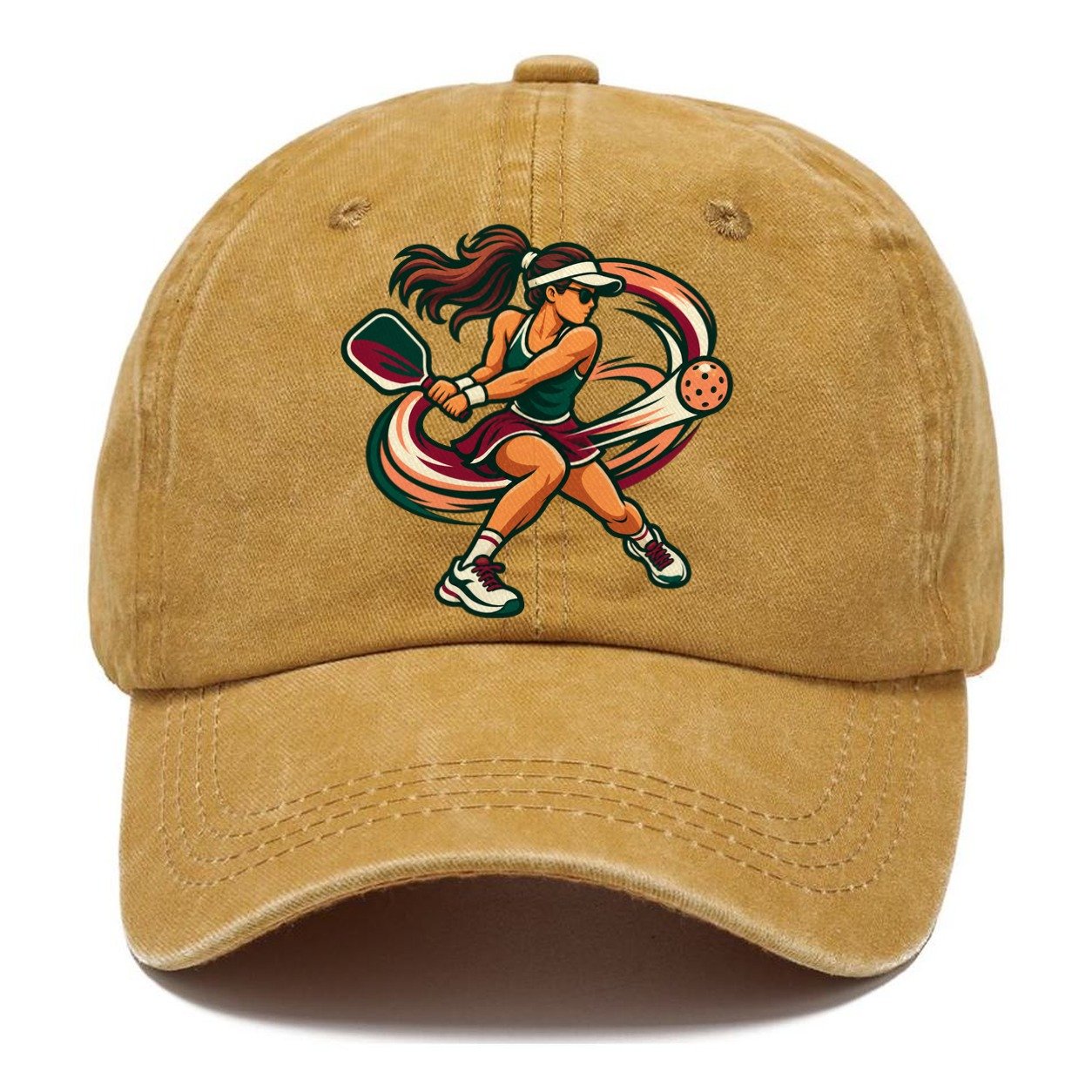 Backhand Winner Pickleball Life Classic Cap – Golden Harvest