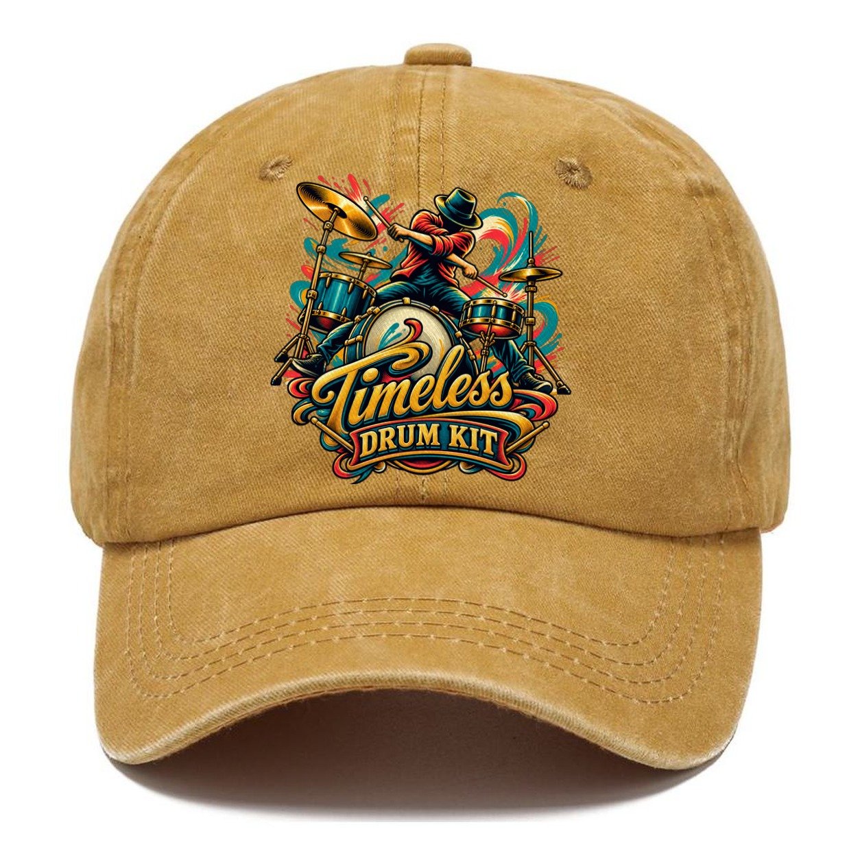 Timeless Drum Kit Music Instruments Classic Cap – Golden Harvest