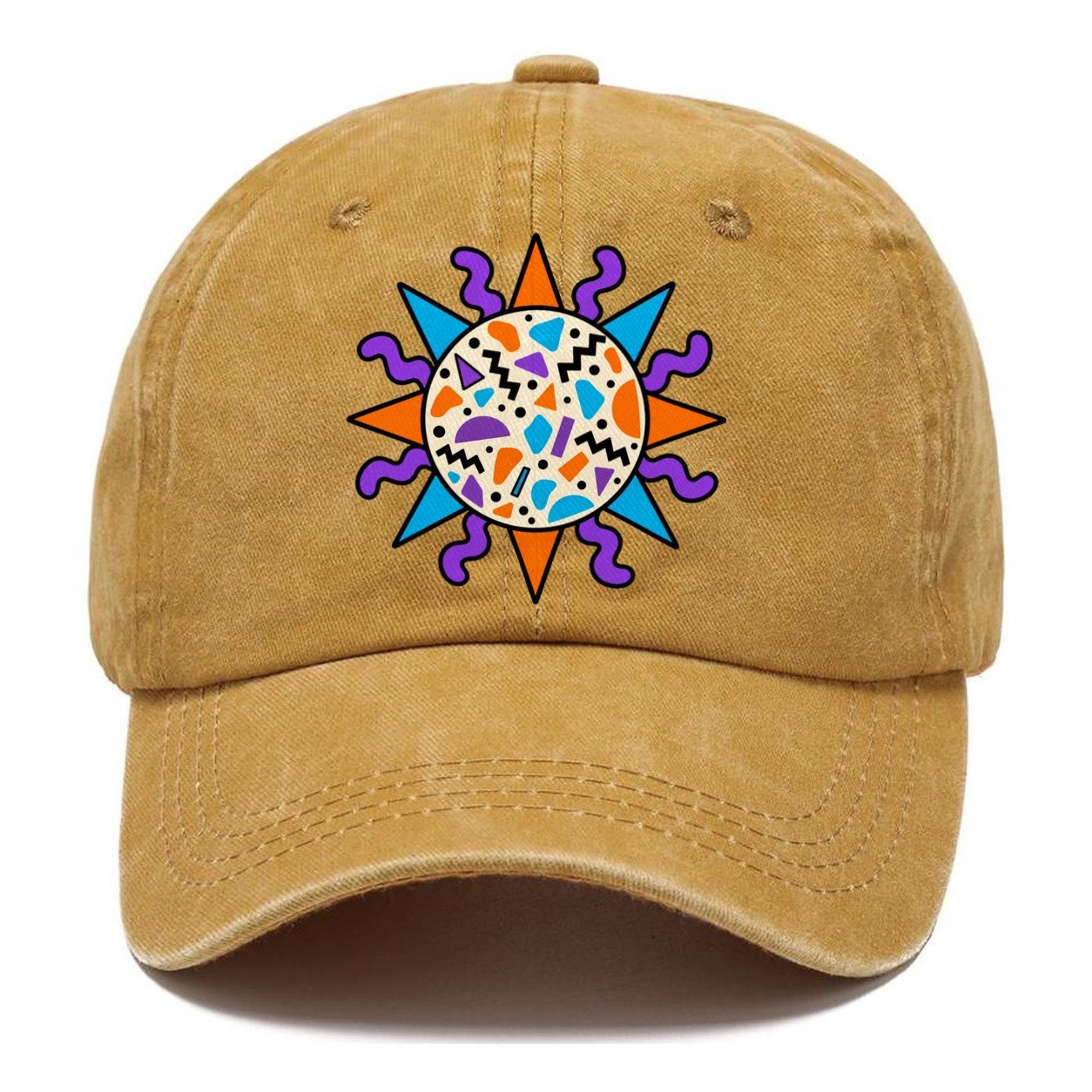 Terrazzo Sun Crazy Styles Classic Cap – Golden Harvest
