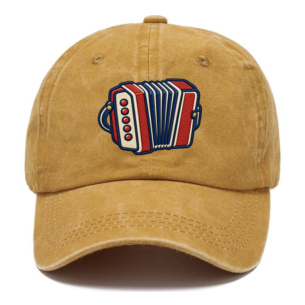 Button Accordion Tiny Solo Marks Classic Cap – Golden Harvest