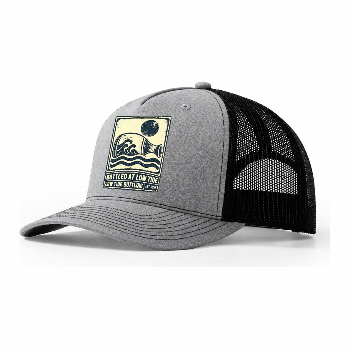 Low Tide Bottling Izakaya Rules Trucker Hat – Sport Grey Black