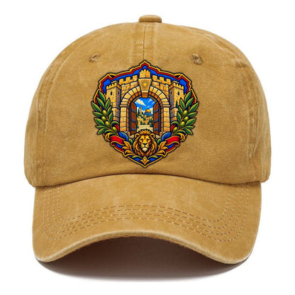 Jaffa Gate Keystone Jerusalem Classic Cap – Golden Harvest