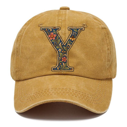 Wildflower Y Monogram Classic Cap – Golden Harvest