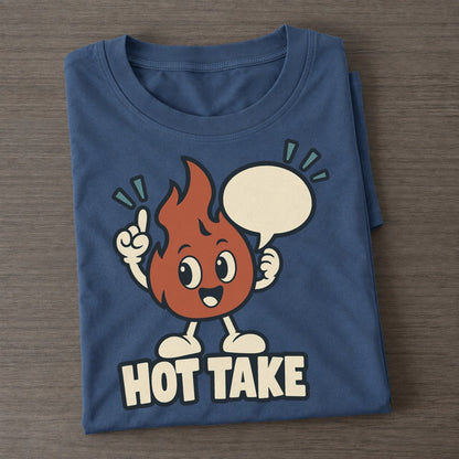 Hot Take Familiar Punchlines Classic T-shirt – Twilight Navy