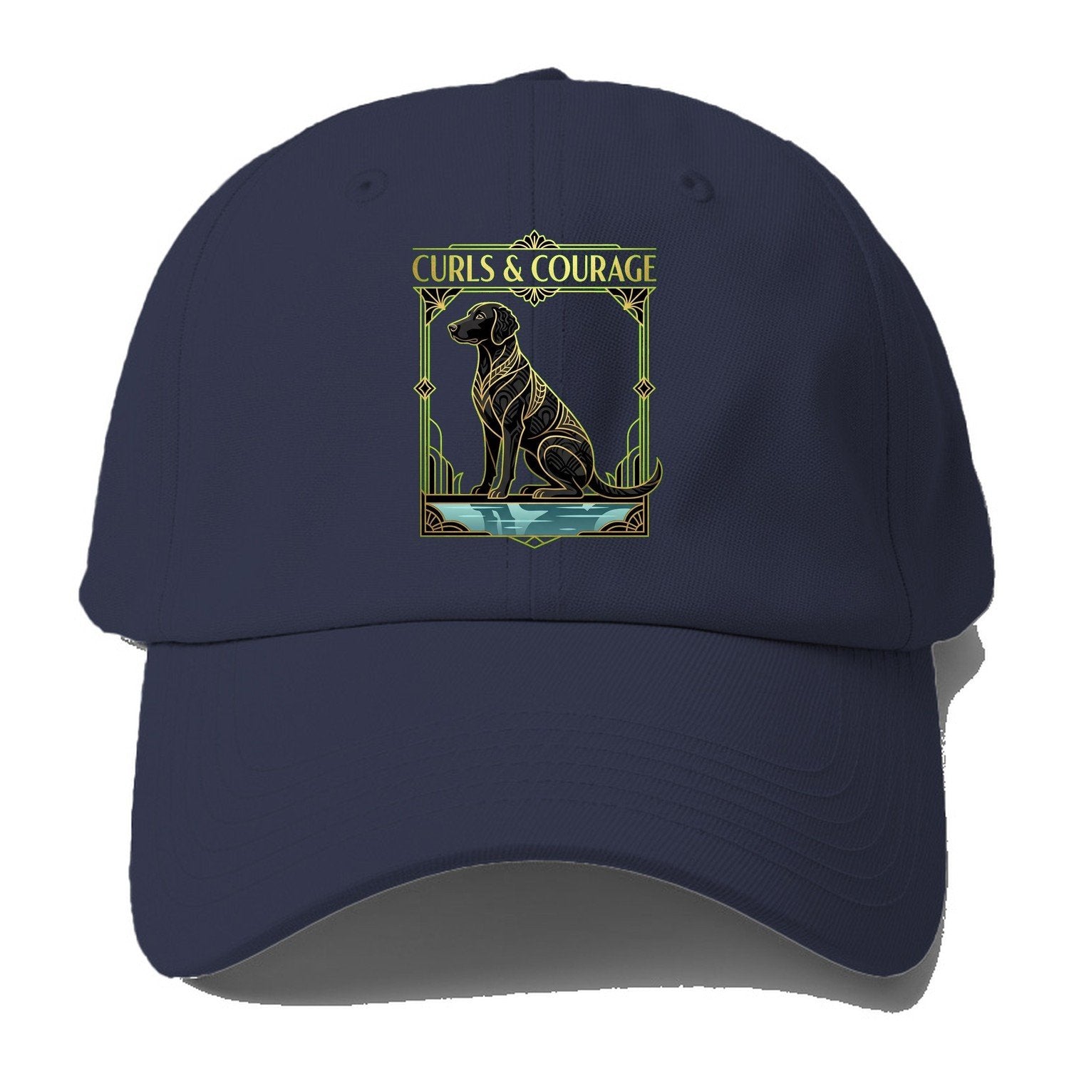 Curls And Courage Baseball Cap – Twilight Navy