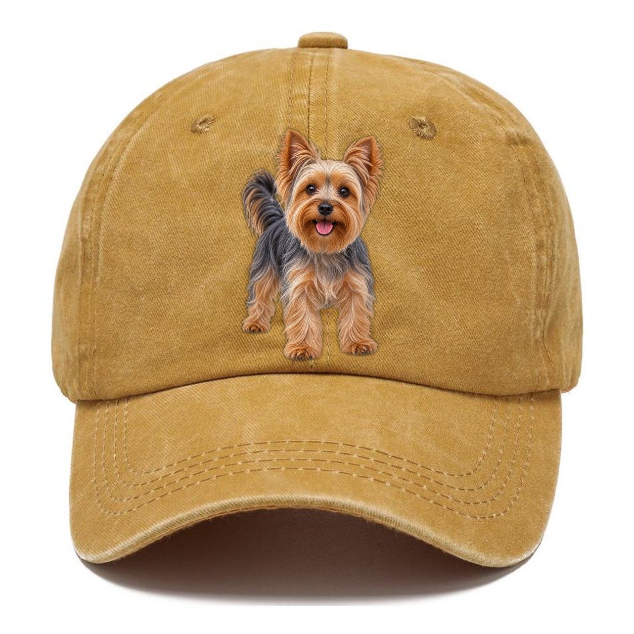 Yorkshire Terrier Standing Top Breeds Classic Cap – Golden Harvest