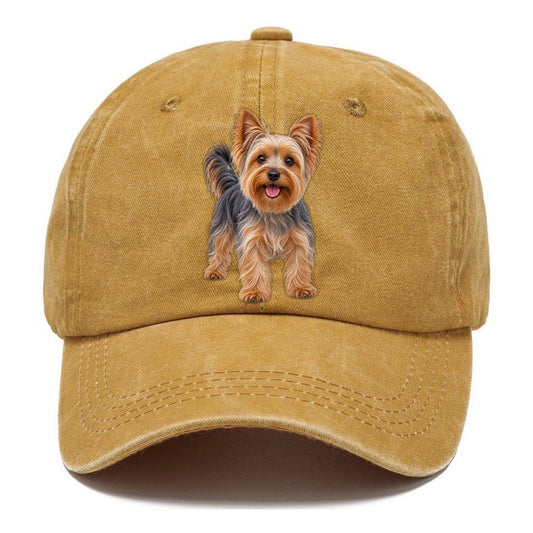 Yorkshire Terrier Standing Top Breeds Classic Cap – Golden Harvest