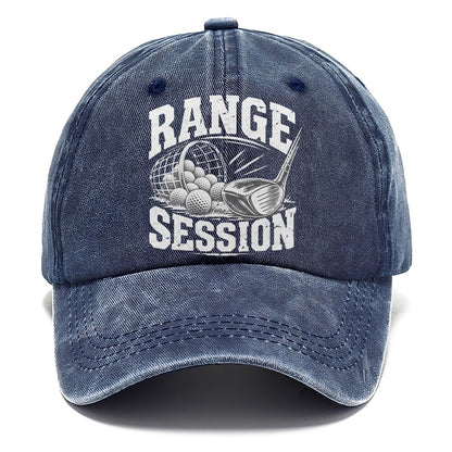 Range Session Golf Life Classic Cap – Twilight Navy