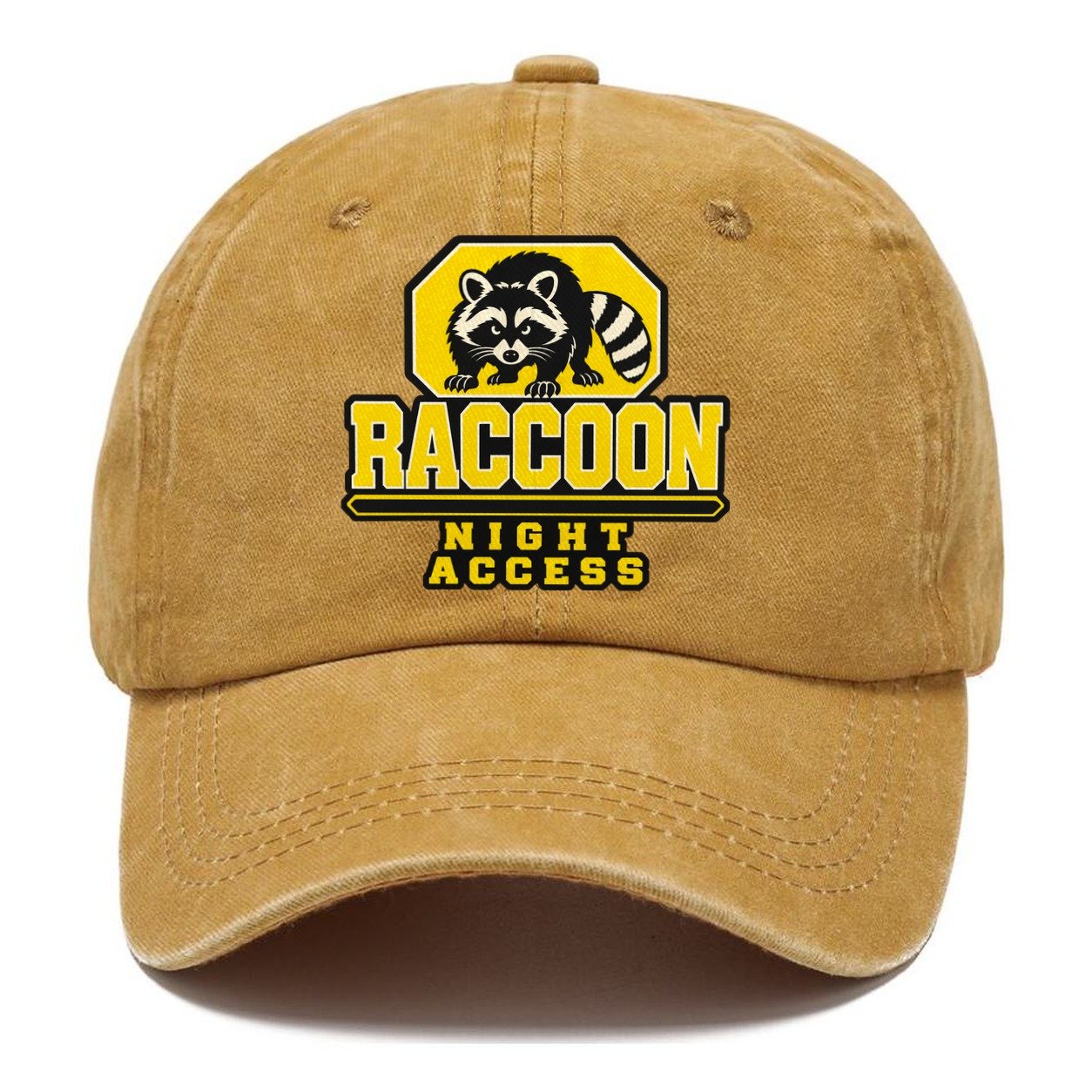 Raccoon Night Access Heavy Duty Classic Cap – Golden Harvest