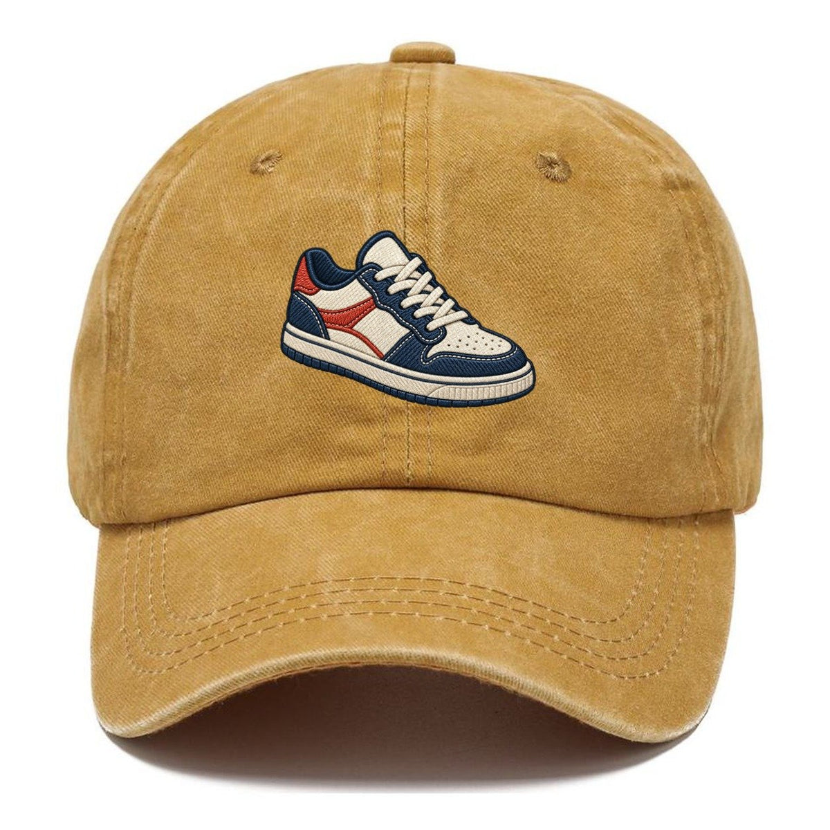 Low Top Court Sneaker Tiny Solo Marks Classic Cap – Golden Harvest