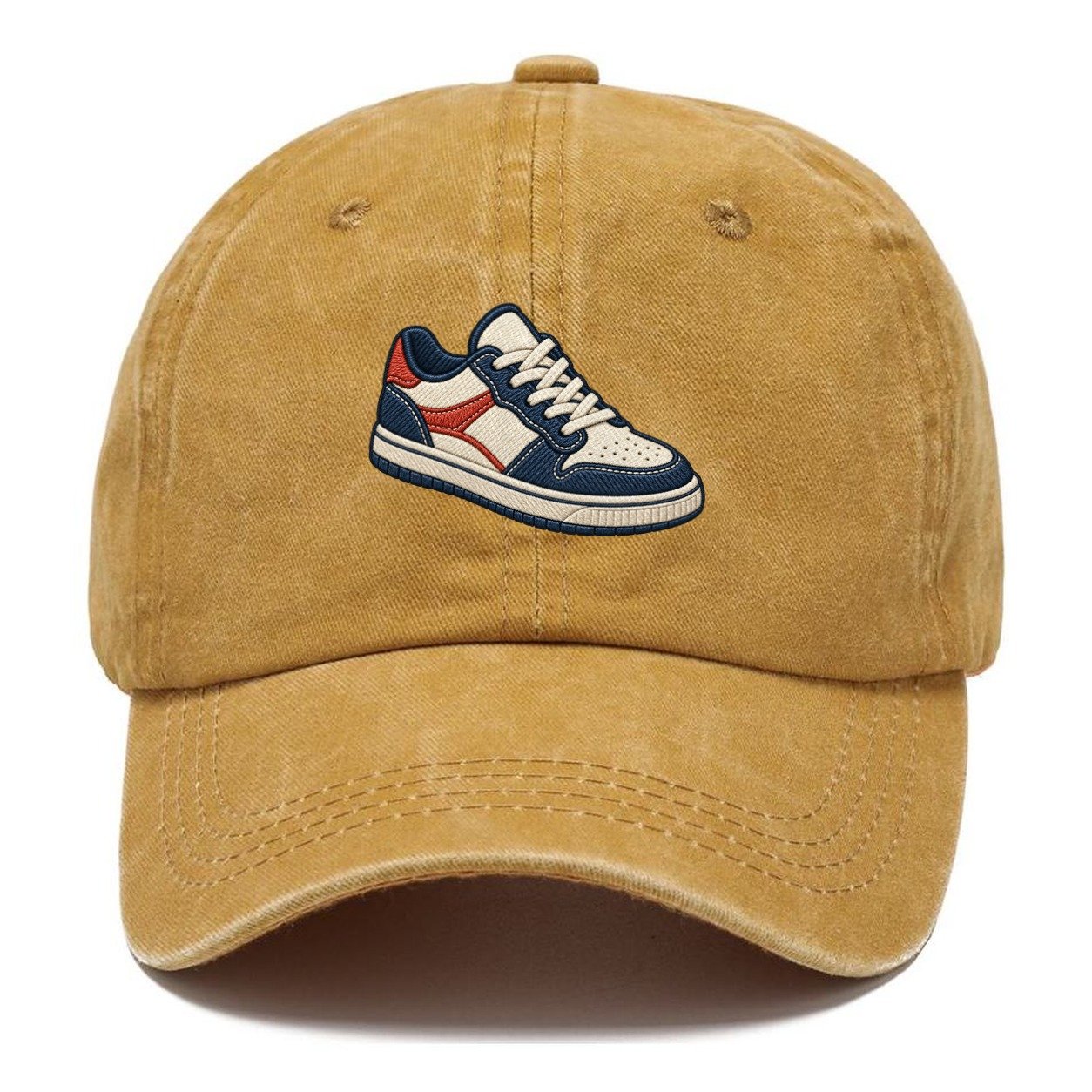Low Top Court Sneaker Tiny Solo Marks Classic Cap – Golden Harvest