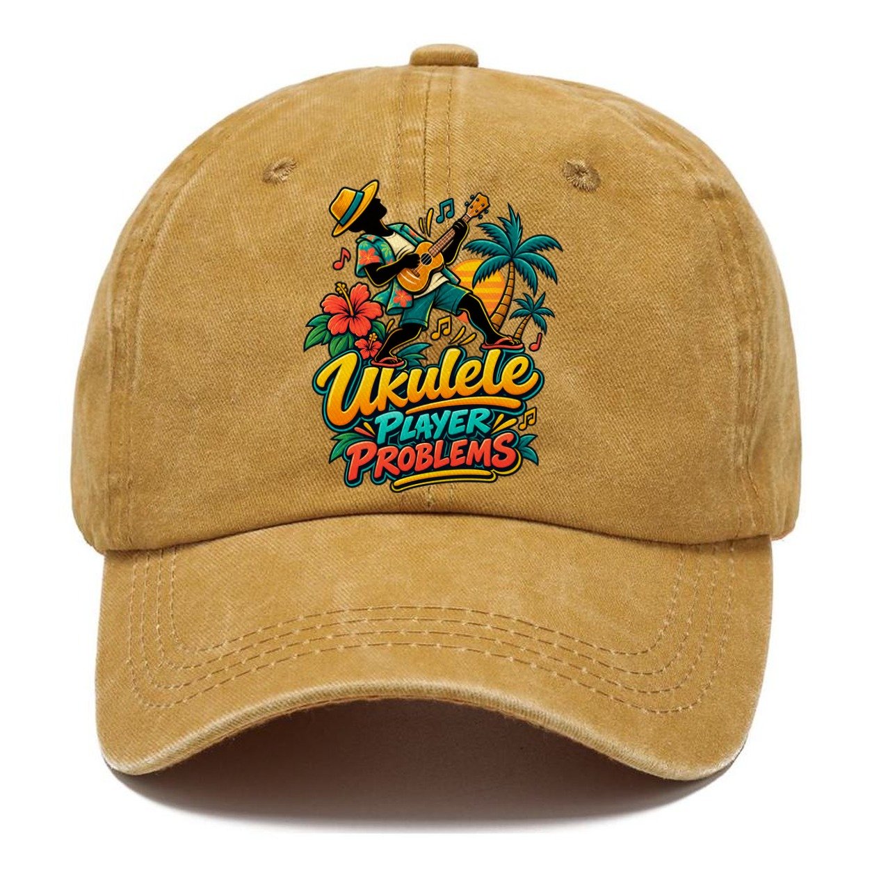 Ukulele Player Problems Music Instruments Classic Cap – Golden Harvest
