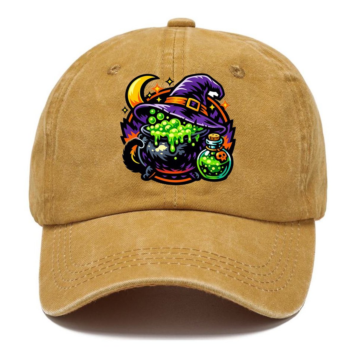 Neon Cauldron Brew Classic Cap – Golden Harvest