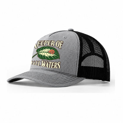 Keeper Of Small Waters Aquarium Keeping Trucker Hat – Sport Grey Black