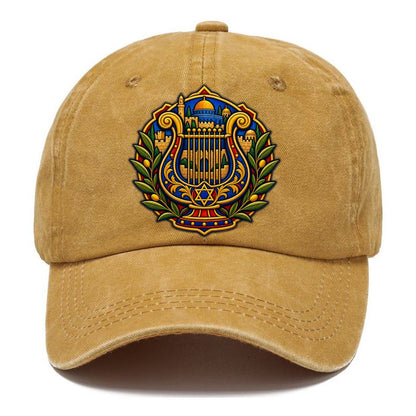 Harp Of David Jerusalem Classic Cap – Golden Harvest