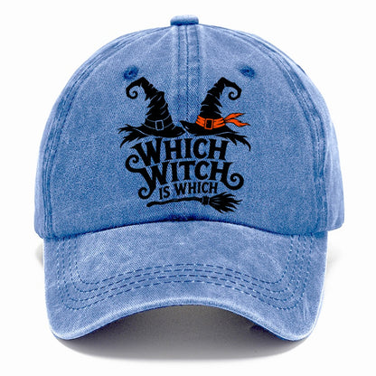 Which Witch Is Which Slogan Witch Magic Classic Cap – Summer Sky