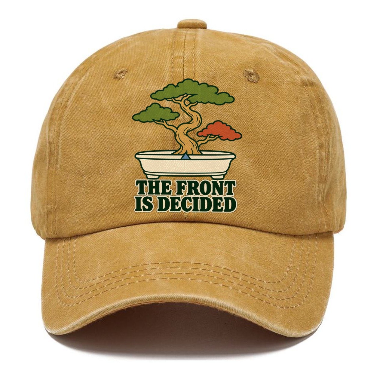 The Front Is Decided Bonsai Classic Cap – Golden Harvest