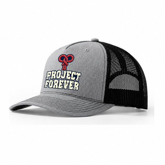 Project Forever Rock Climbing Trucker Hat – Sport Grey Black