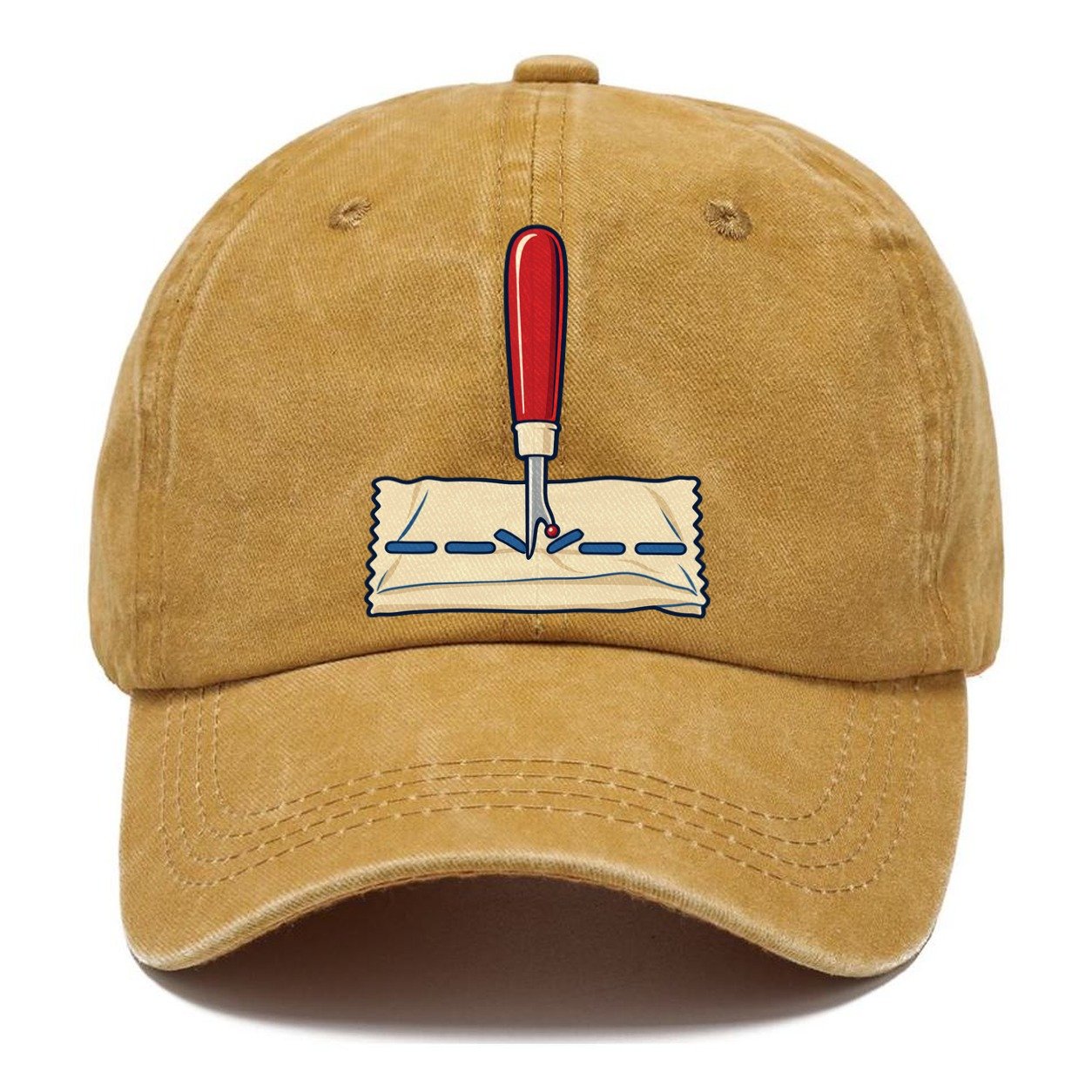 Seam Ripper Study Sewing And Quilting Classic Cap – Golden Harvest