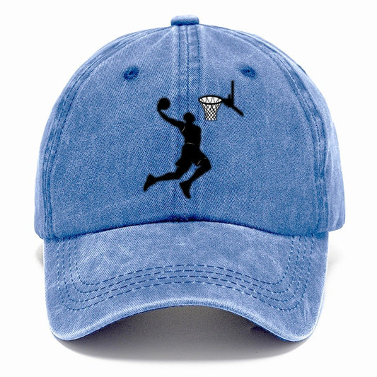 Basketball Dunk Silhouette Classic Cap – Summer Sky