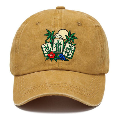 Bamboo Garden Mahjong Game Night Classic Cap – Golden Harvest