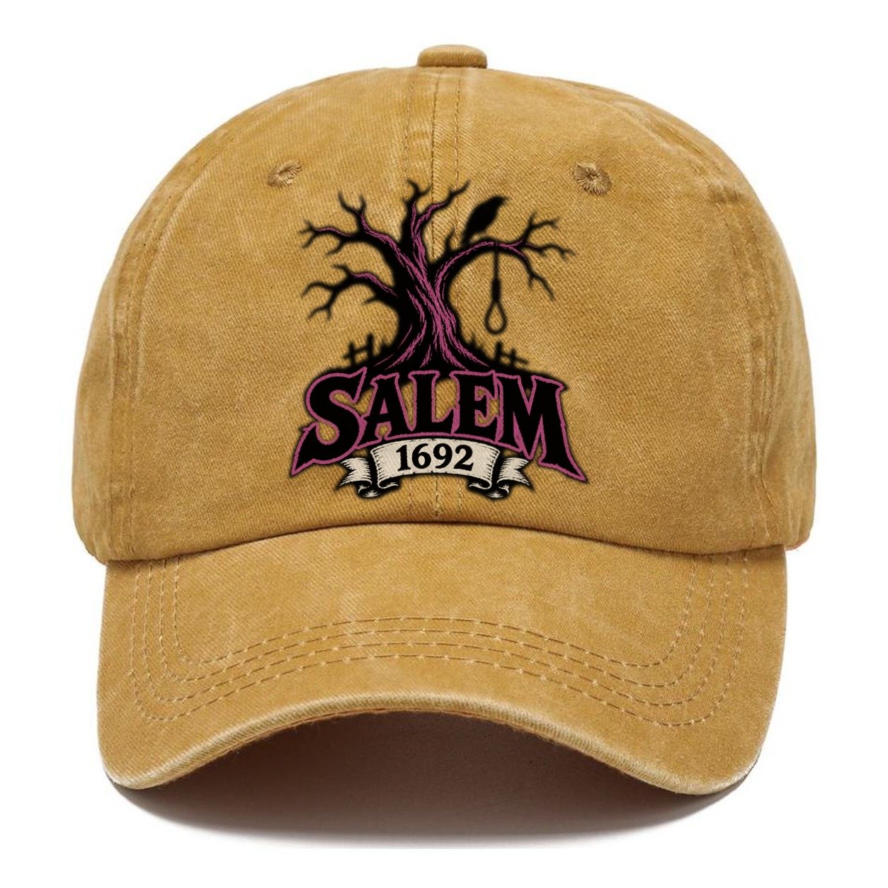 Salem Sixteen Ninety Two Witch Magic Classic Cap – Golden Harvest