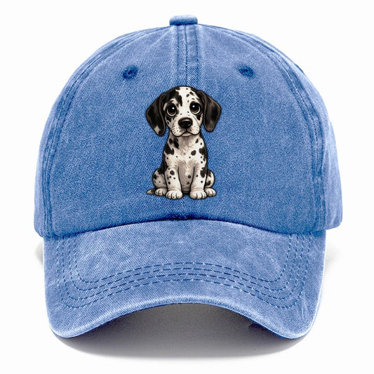 Great Dane Sitting Sweetheart Classic Cap – Summer Sky