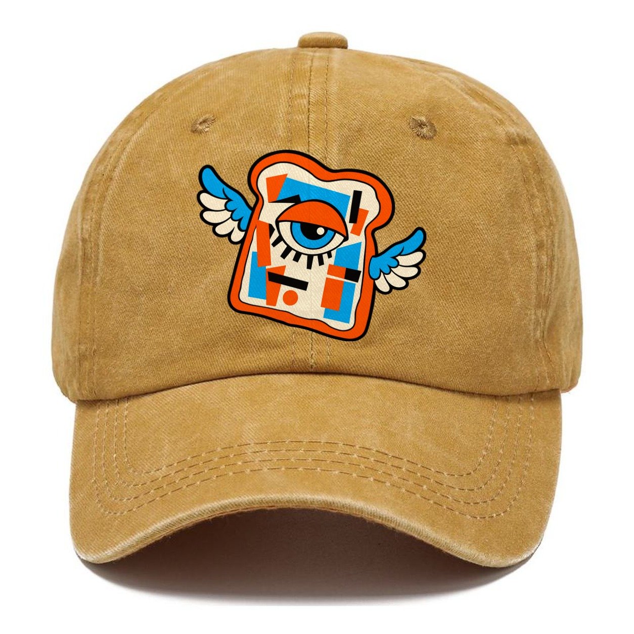Toast With Wings Crazy Styles Classic Cap – Golden Harvest
