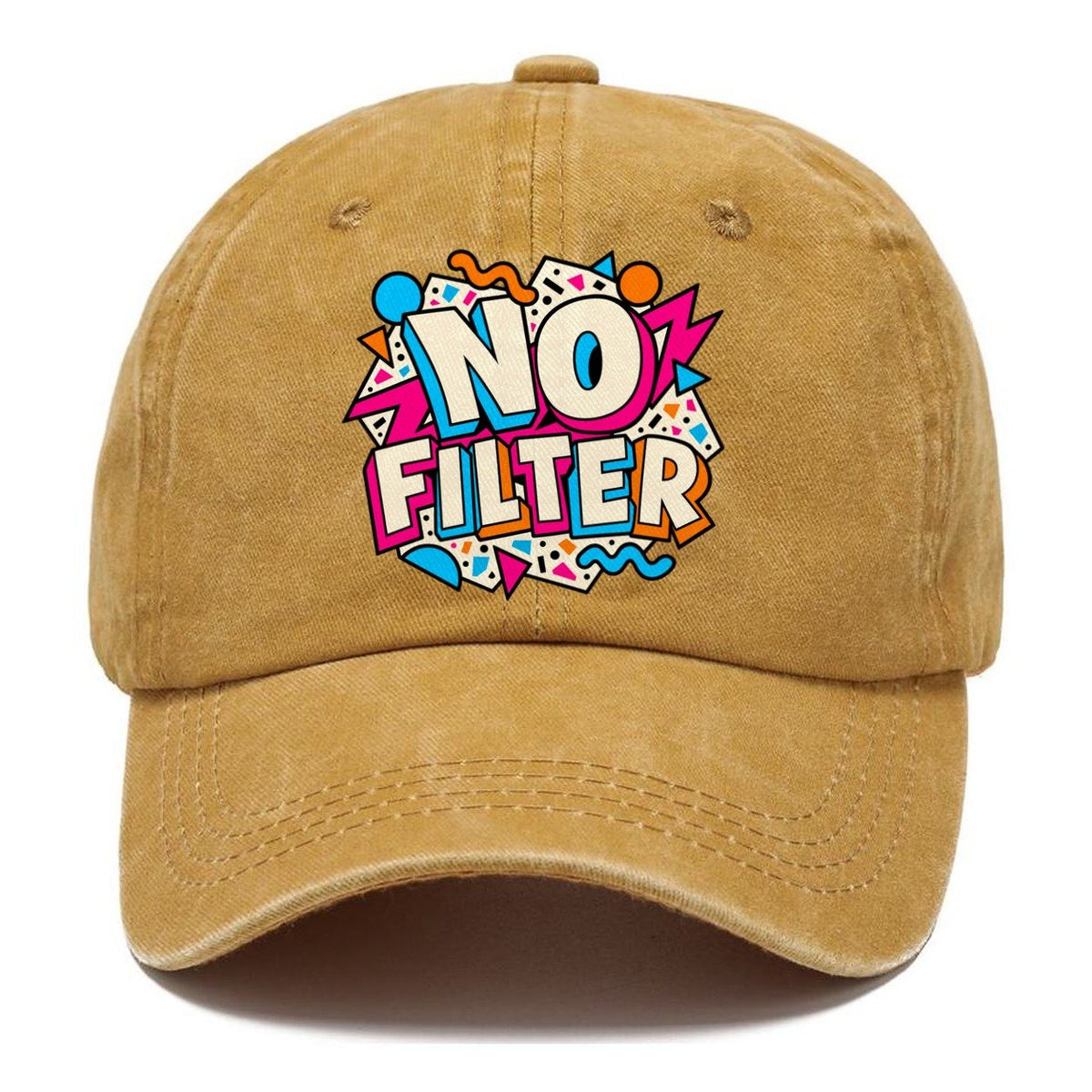 No Filter Crazy Styles Classic Cap – Golden Harvest