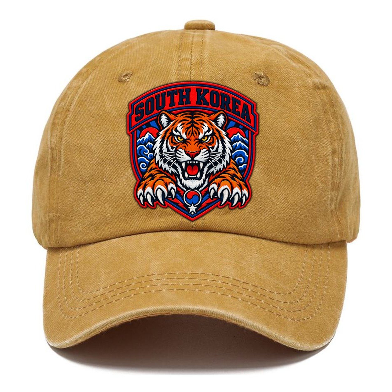 South Korea Retro Badge Country Logos Classic Cap – Golden Harvest