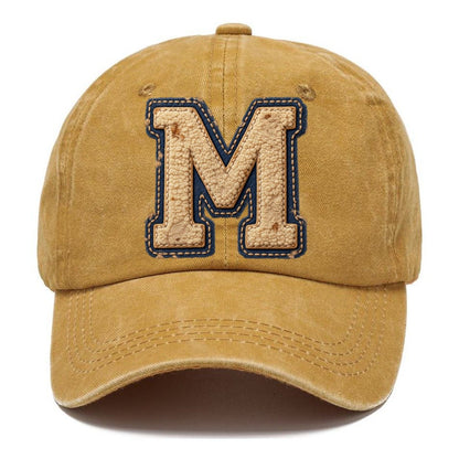 Varsity Chenille M Monogram Classic Cap – Golden Harvest