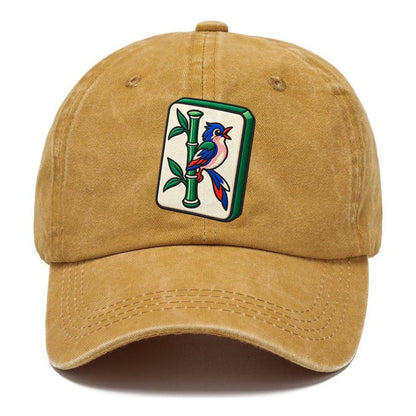 Bamboo Songbird Mahjong Game Night Classic Cap – Golden Harvest