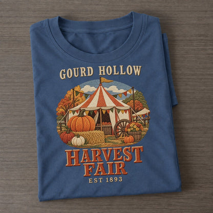 Harvest Fair Gourd Hollow Classic T-shirt – Twilight Navy