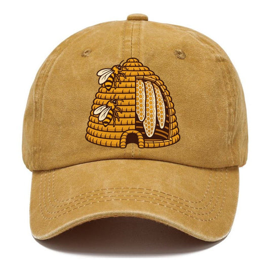 Skep Cutaway Mark Beekeeping Classic Cap – Golden Harvest