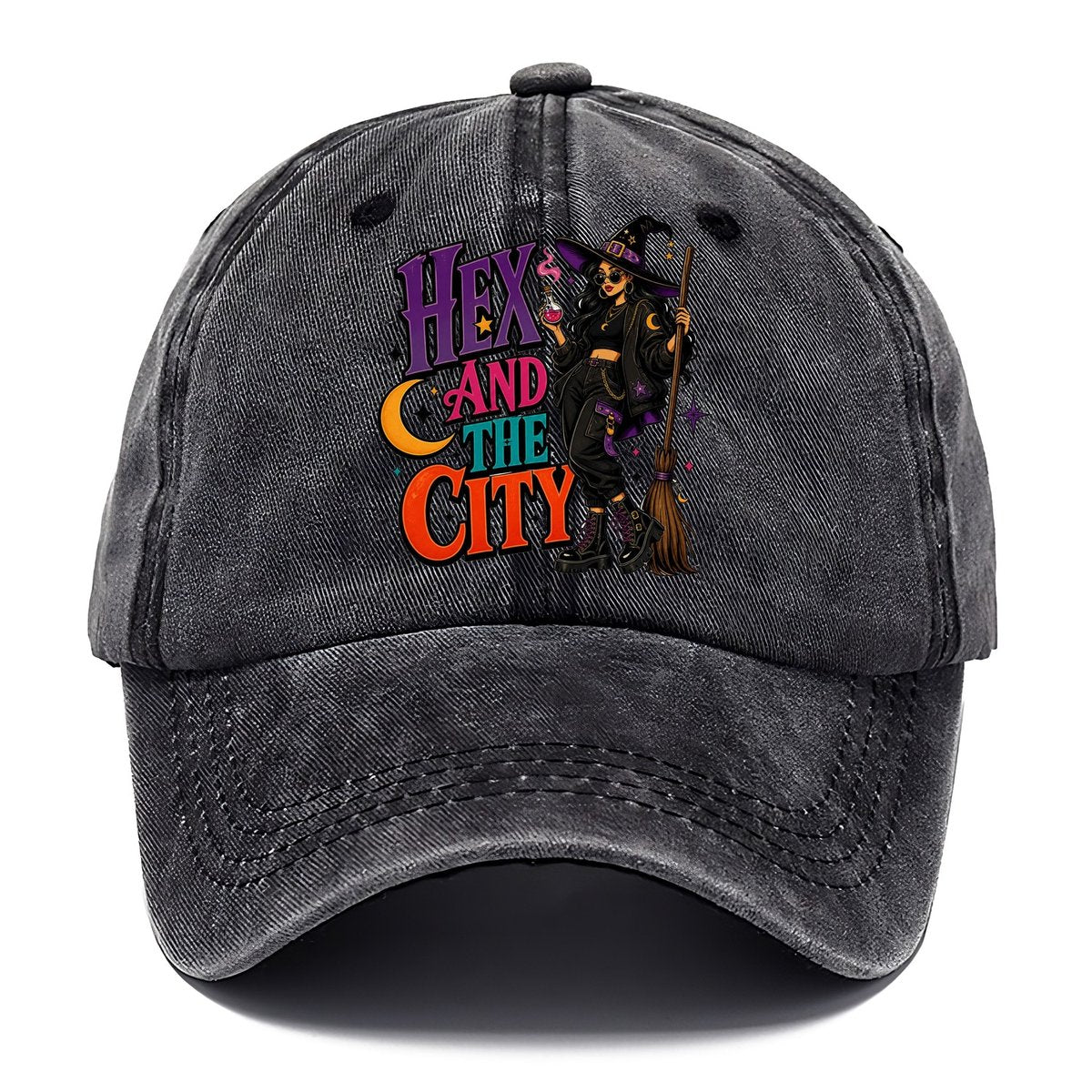 Hex And The City Witch Meme Classic Cap – Graphite