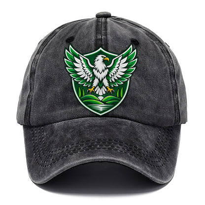 Nigeria Minimal Emblem Country Logos Classic Cap – Graphite