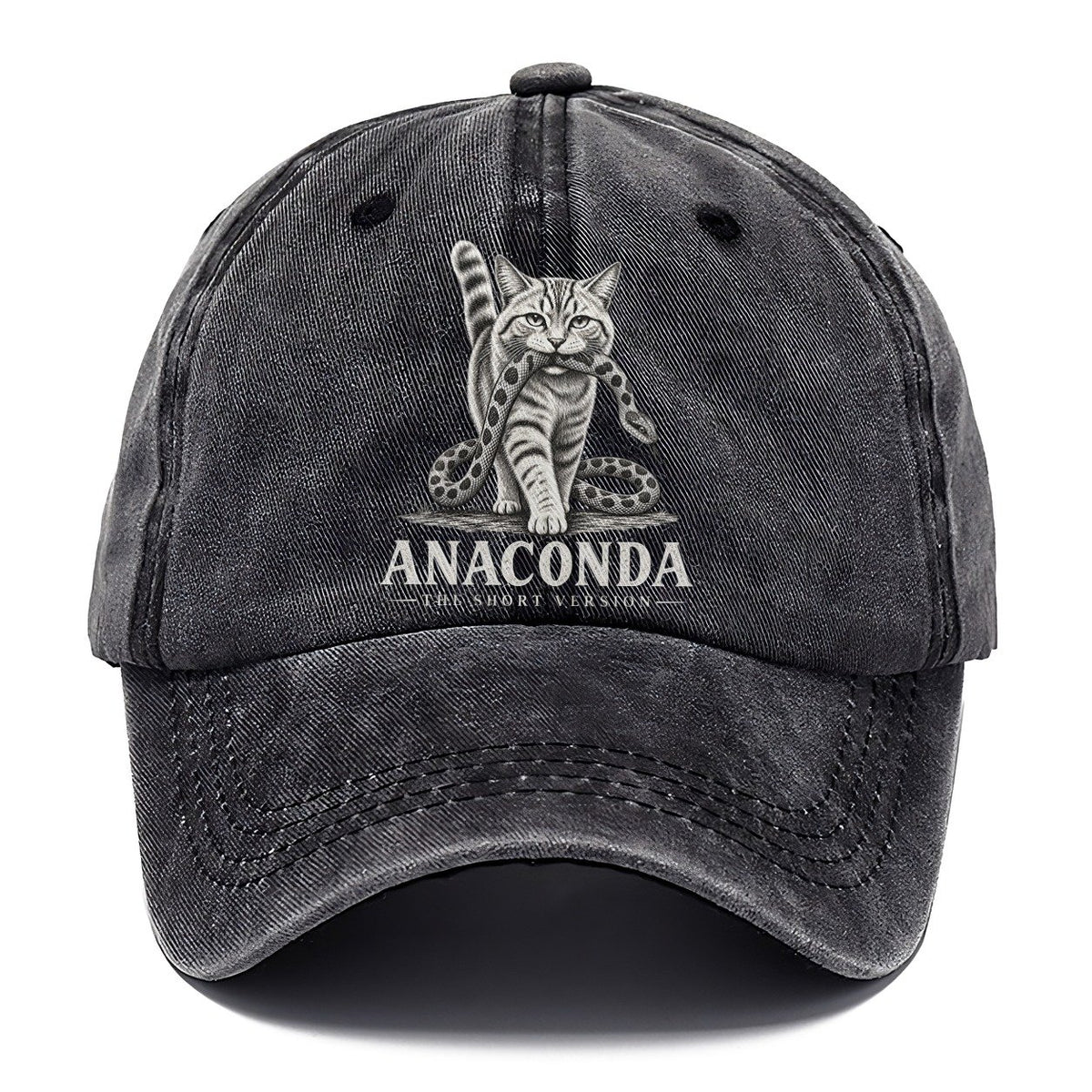 Anaconda Short Version Cats Classic Cap – Graphite