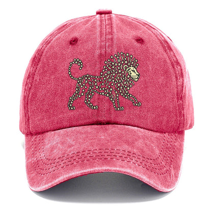 Lion In Sunlight Classic Cap – Pomegranate Blush