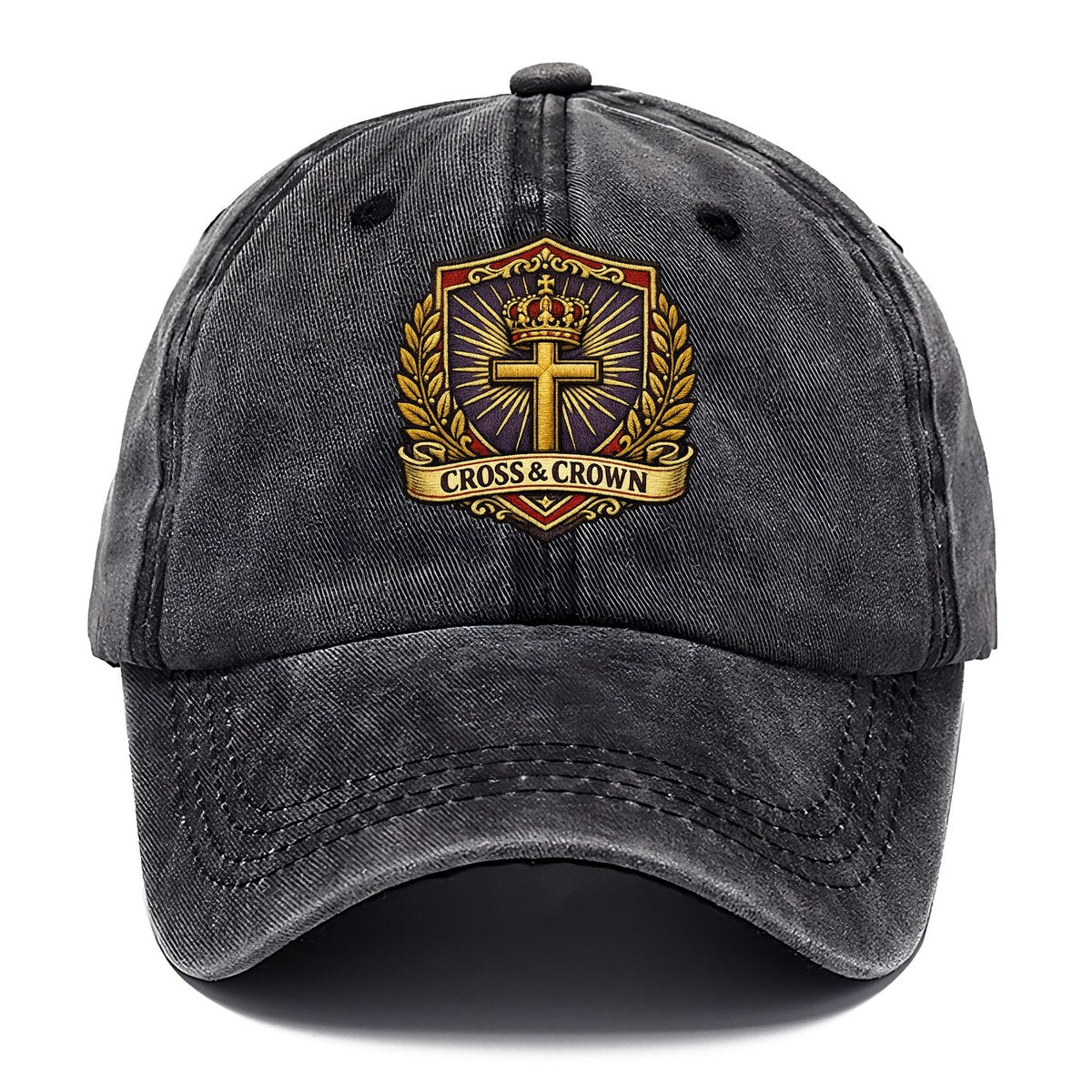 Cross And Crown Classic Cap – Graphite