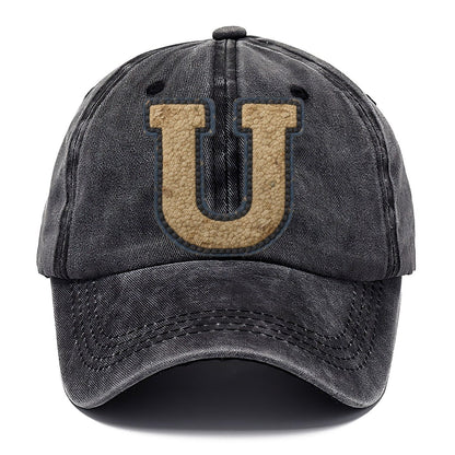 Varsity Chenille U Monogram Classic Cap – Graphite