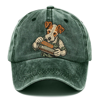 Terrier Harmonica Maker Sundown Familiars Classic Cap – Forest Mist