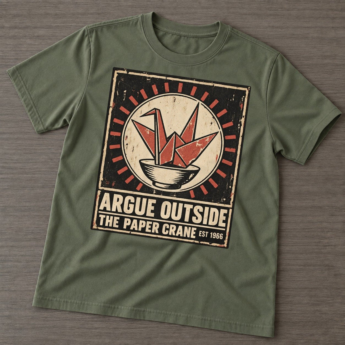 Army Green — front view