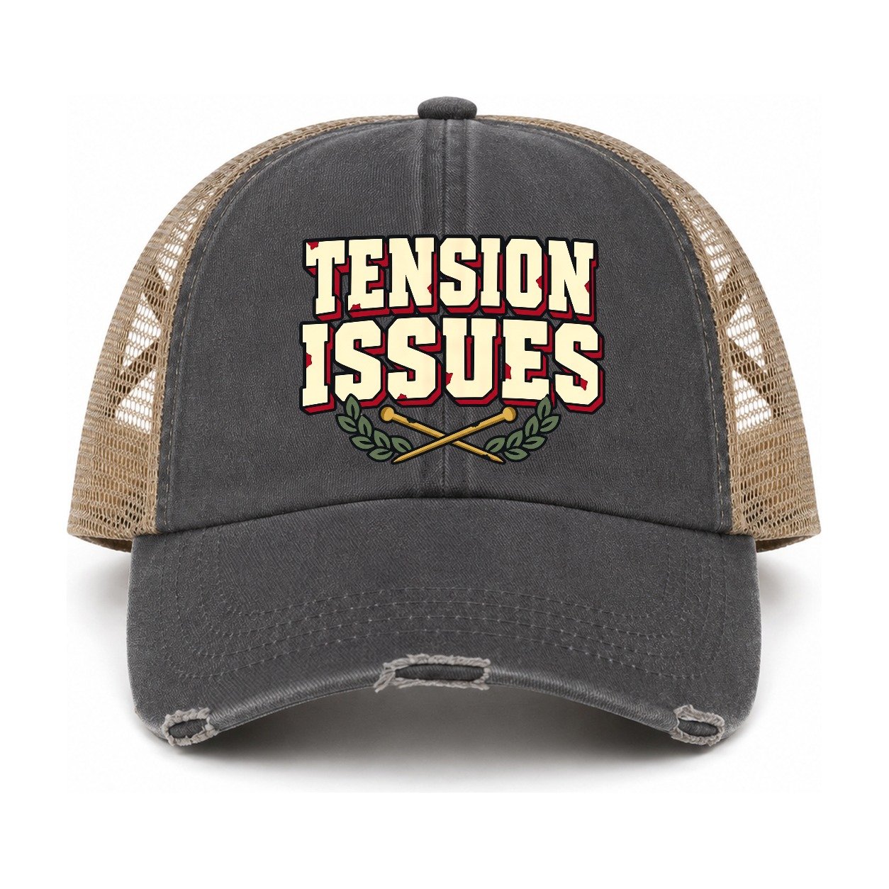 Charcoal-Khaki — front view